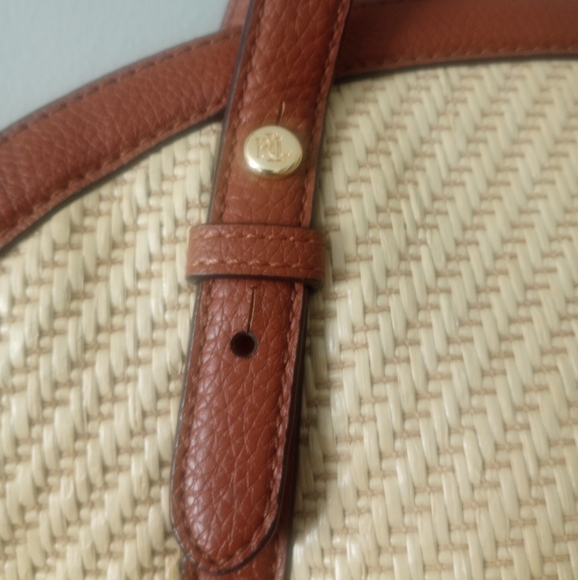 Ralph Lauren Vintage Straw Handbag - Picture 3 of 8